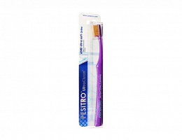 Зубная щетка для взрослых с пластиковой ручкой PESITRO 6580 ultra soft