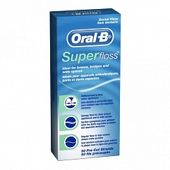 Нить зубная Superfloss (Oral-B)